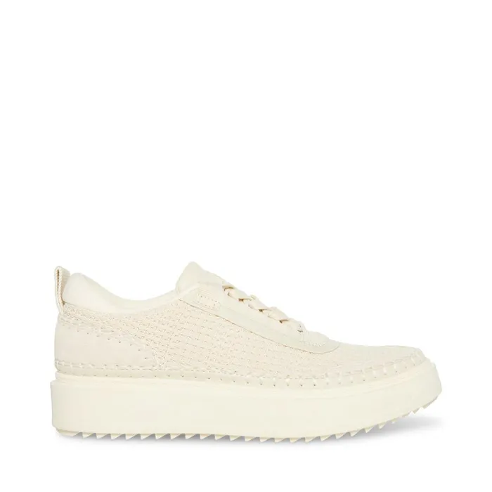 Womens CharlieW Beige Multi Steve Madden Sneakers