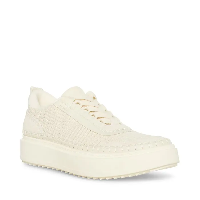 Womens CharlieW Beige Multi Steve Madden Sneakers