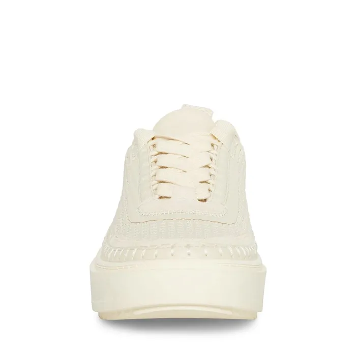 Womens CharlieW Beige Multi Steve Madden Sneakers