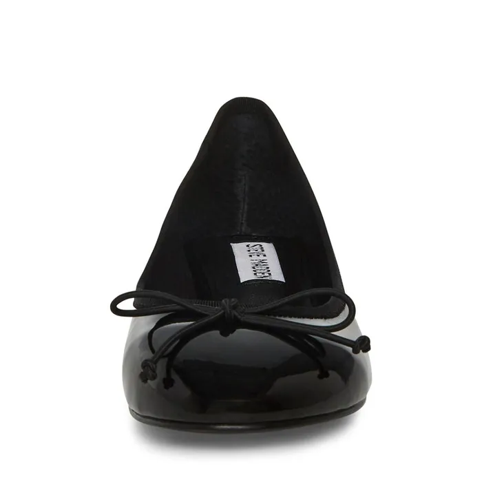Womens Cherish Black Patent Steve Madden Heels