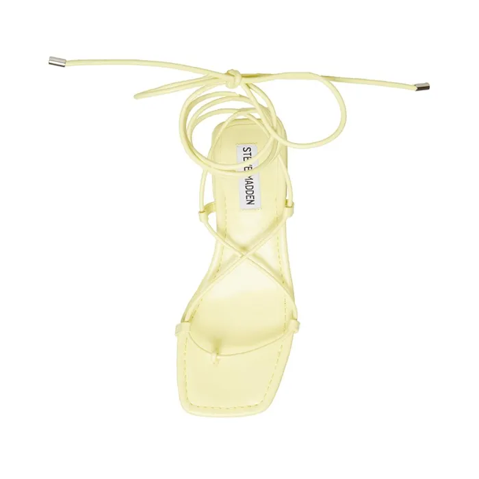 Womens Claremont Yellow Steve Madden Sandals