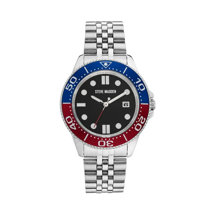 Womens Classic Statement Watch Blue Steve Madden Watches
