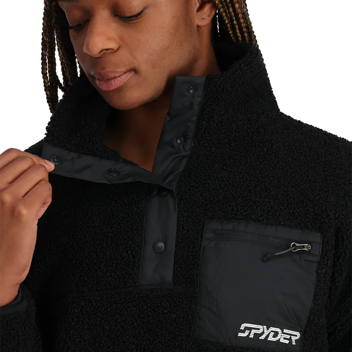 Womens Cloud Pullover 8211 Black Spyder Fleece