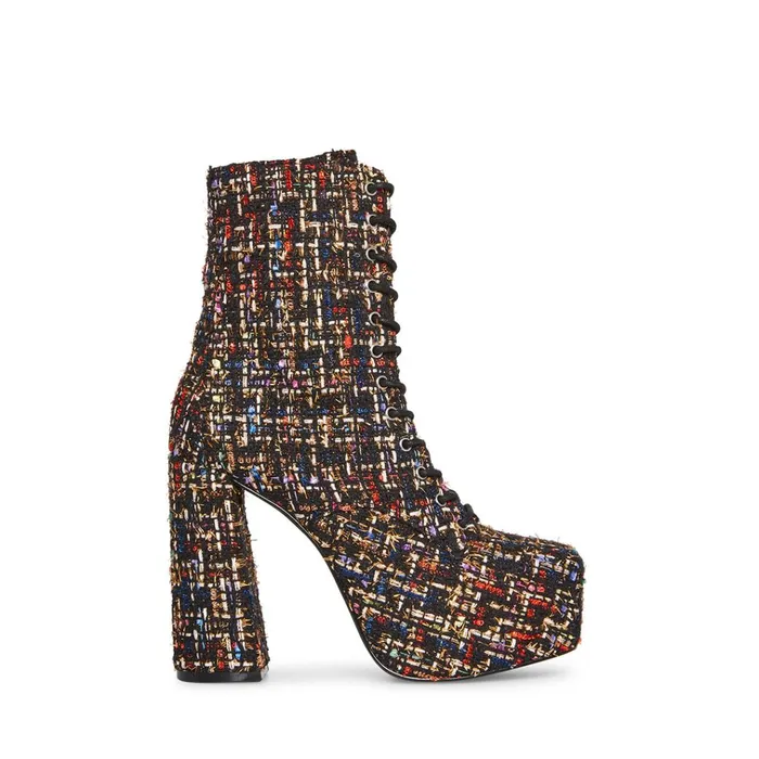 Womens Confident Multi Steve Madden Boots and Booties