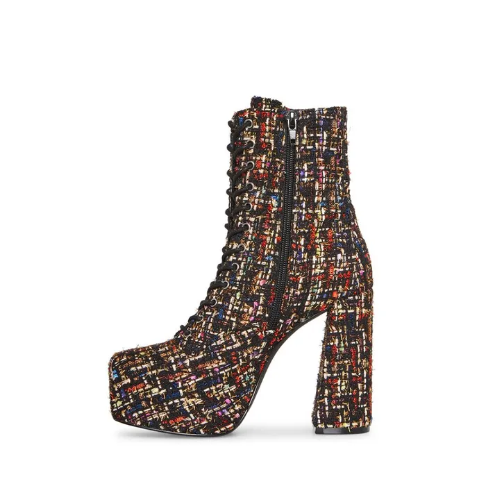 Womens Confident Multi Steve Madden Boots and Booties