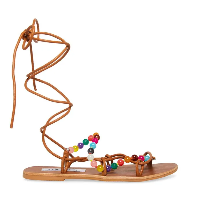 Womens Costa Bright Multi Steve Madden Sandals