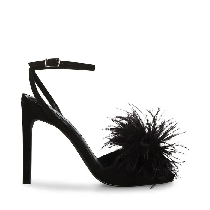 Womens Crush Black Steve Madden Heels