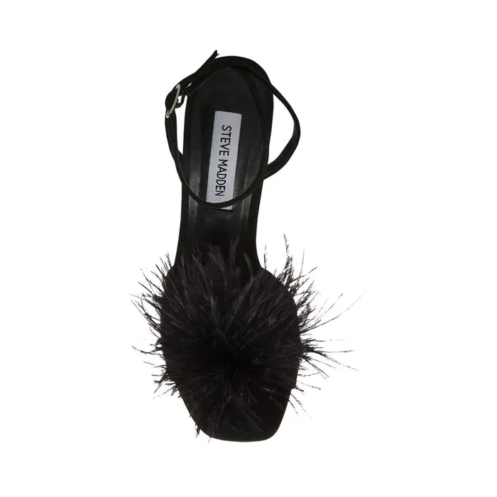 Womens Crush Black Steve Madden Heels