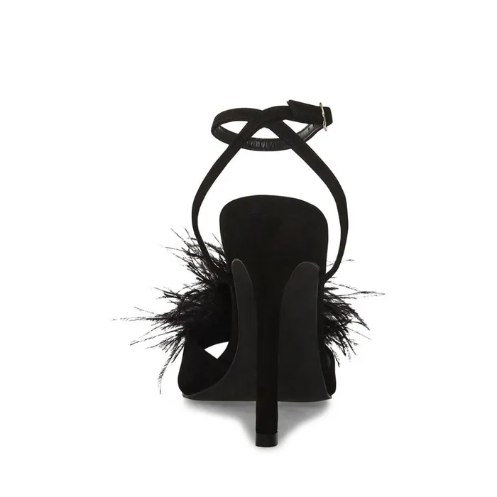 Womens Crush Black Steve Madden Heels
