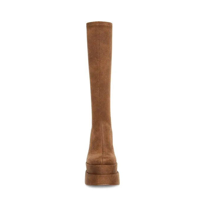 Womens Cypress Brown Distressed Steve Madden Boots and Booties