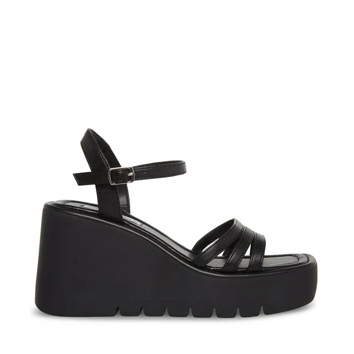 Womens Dane Black Steve Madden Sandals