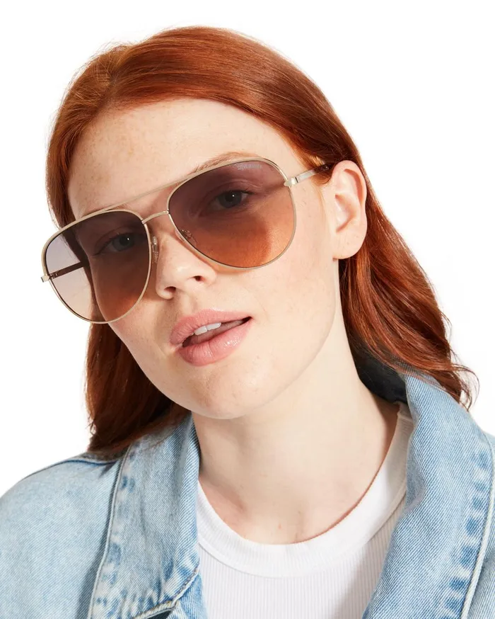 Womens Dante Sunglasses Rose Gold Steve Madden Sunglasses
