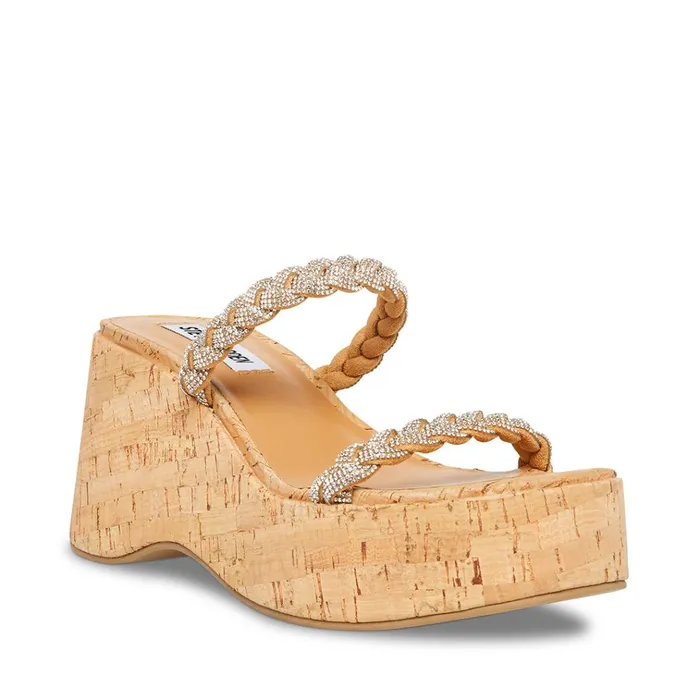 Womens Danya Rhinestones Steve Madden Sandals