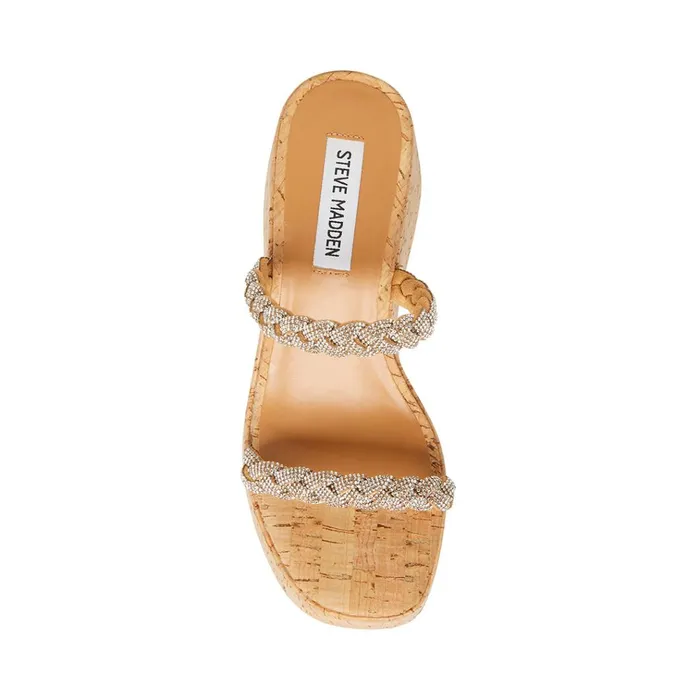 Womens Danya Rhinestones Steve Madden Sandals