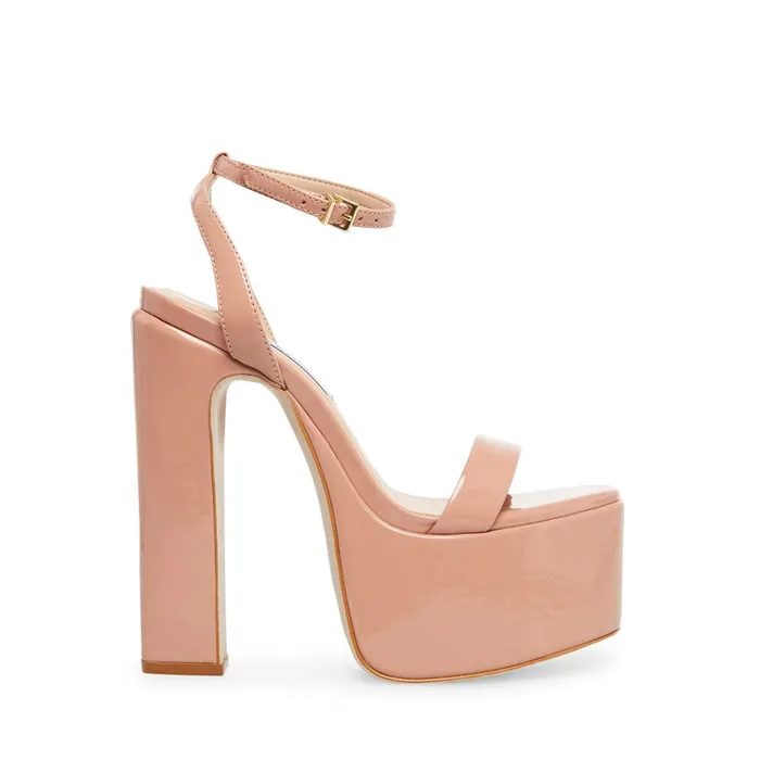 Womens Darla Blush Patent Steve Madden Heels
