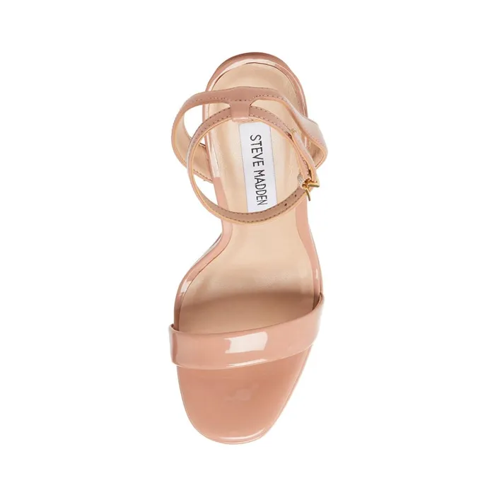 Womens Darla Blush Patent Steve Madden Heels