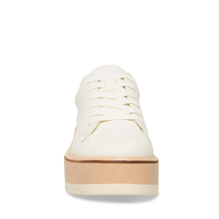 Womens Dawson White Steve Madden Sneakers