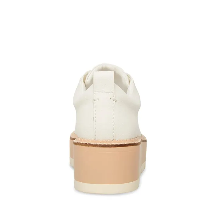 Womens Dawson White Steve Madden Sneakers