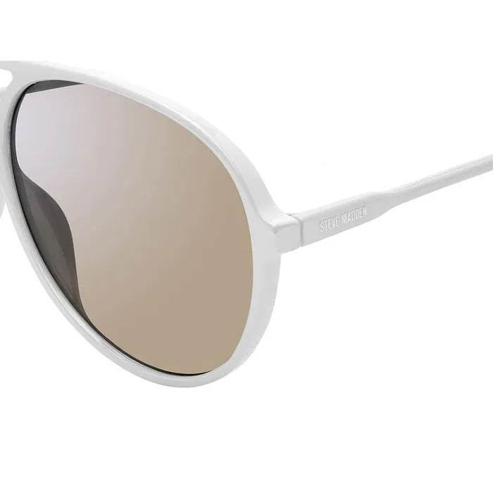 Womens Decker Sunglasses White Steve Madden Sunglasses