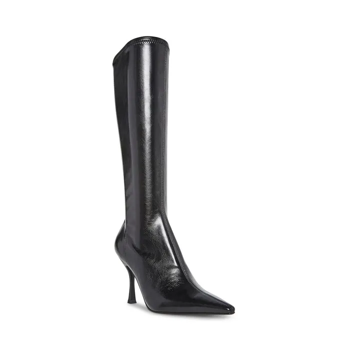 Womens Drea Black Steve Madden Boots and Booties Womens Drea Black Steve Madden Boots and Booties