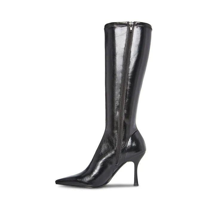 Womens Drea Black Steve Madden Boots and Booties Womens Drea Black Steve Madden Boots and Booties