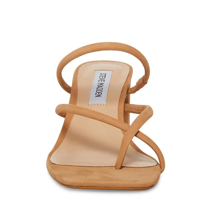 Womens Effie Tan Nubuck Steve Madden Heels