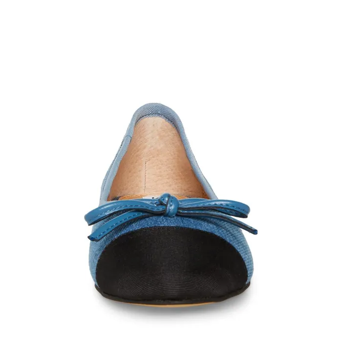 Womens Ellison Denim Multi Steve Madden Loafers and Flats