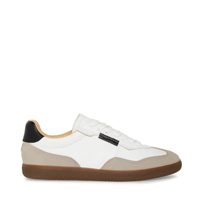 Womens Emporia WhiteBlack Steve Madden Sneakers