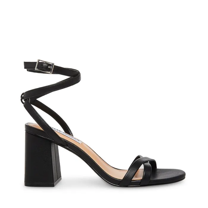 Womens Eva Black Steve Madden Heels