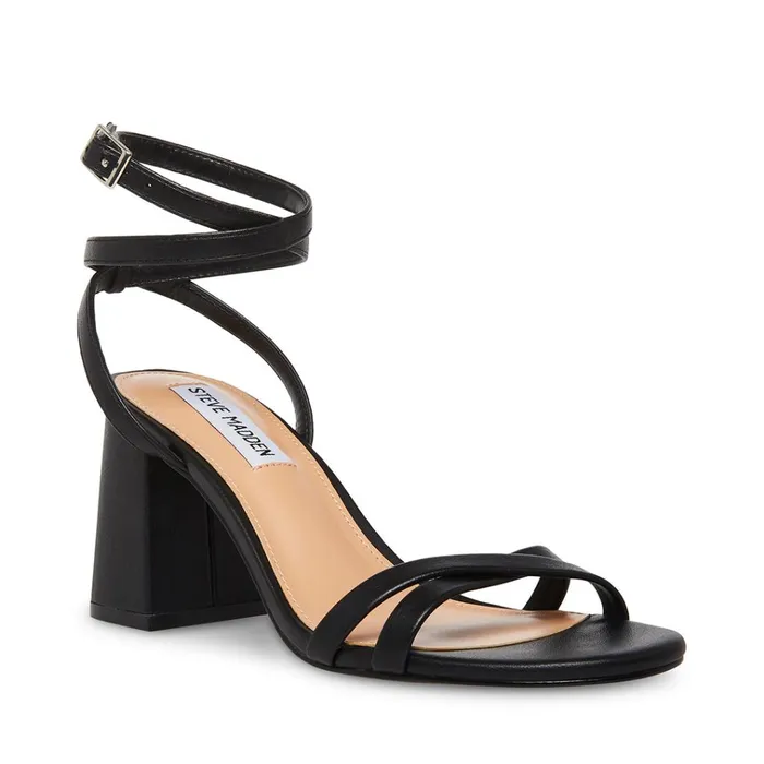 Womens Eva Black Steve Madden Heels