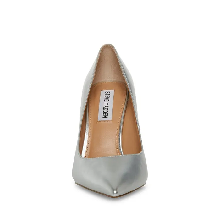 Womens Evelyn Silver Steve Madden Heels