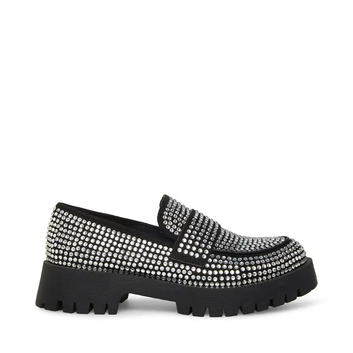 Womens Giorgina Rhinestones Steve Madden Loafers and Flats