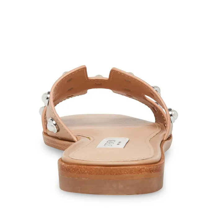 Womens HadynP Blush Leather Steve Madden Sandals