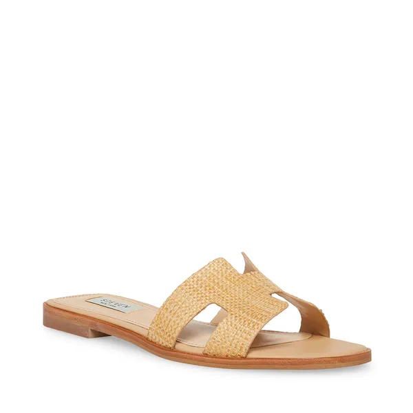 Womens Hadyn Raffia Steve Madden Sandals