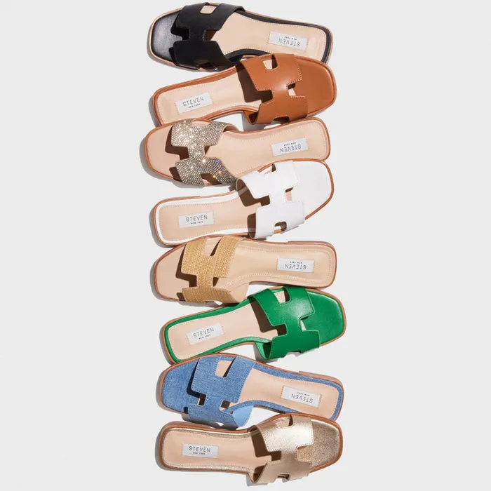 Womens Hadyn Raffia Steve Madden Sandals