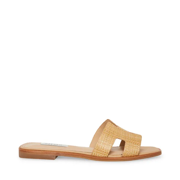 Womens Hadyn Raffia Steve Madden Sandals