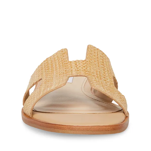 Womens Hadyn Raffia Steve Madden Sandals