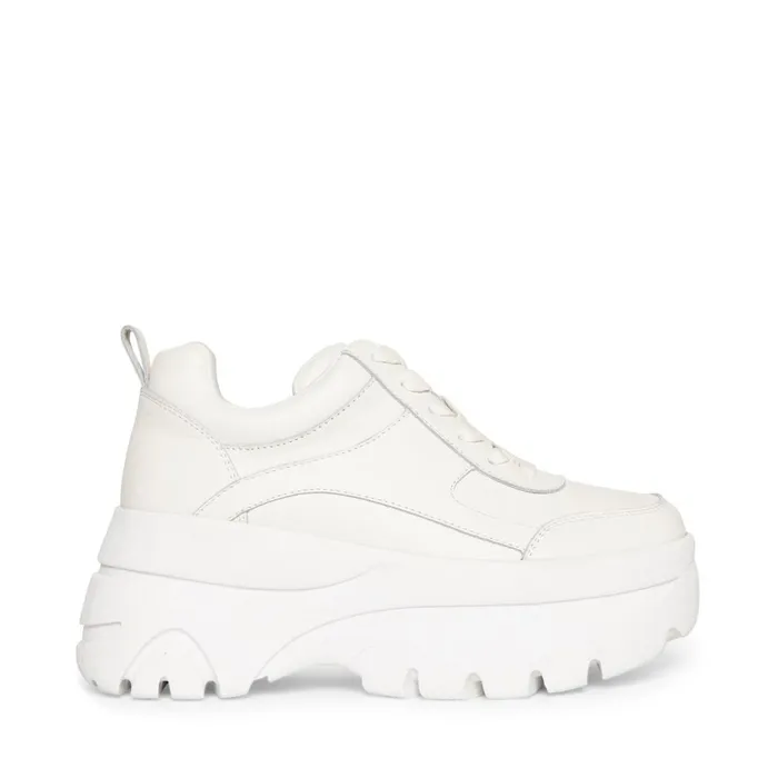 Womens Hansel White Steve Madden Sneakers