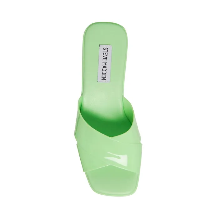 Womens Harley Green Steve Madden Sandals