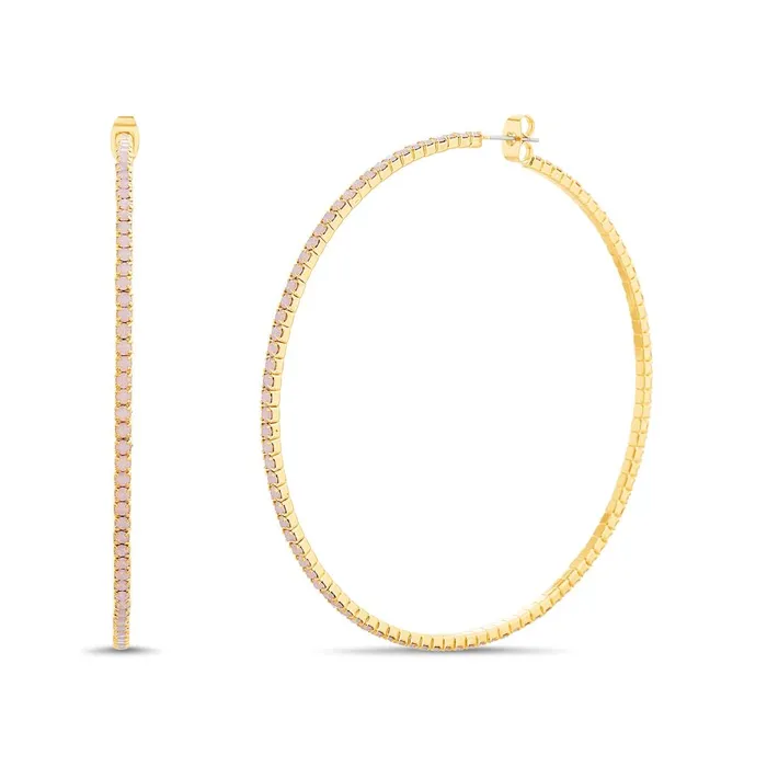 Womens Hoopcrys Pink Steve Madden Jewelry