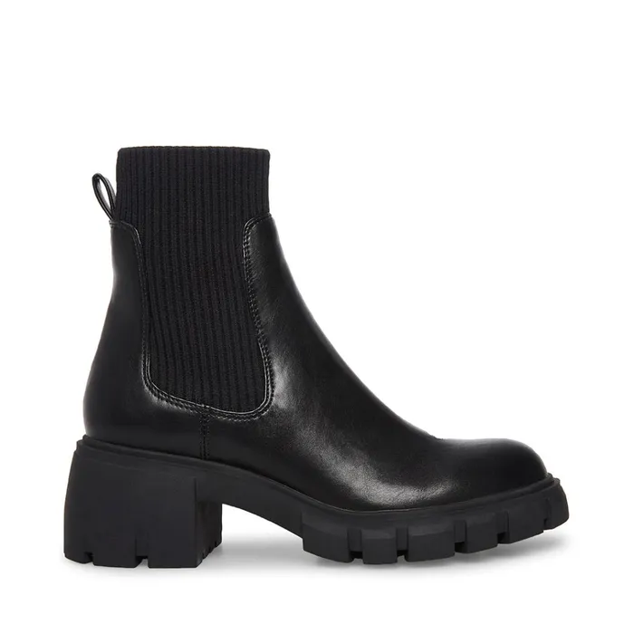 Womens Hutch Black Steve Madden Boots and Booties
