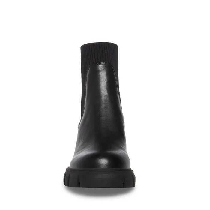 Womens Hutch Black Steve Madden Boots and Booties