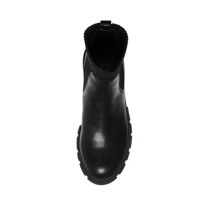 Womens Hutch Black Steve Madden Boots and Booties
