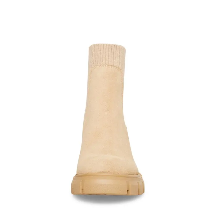Womens Hutch Sand Suede Steve Madden Boots and Booties Womens Hutch Sand Suede Steve Madden Boots and Booties