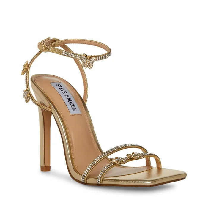 Womens Jade Gold Steve Madden Heels