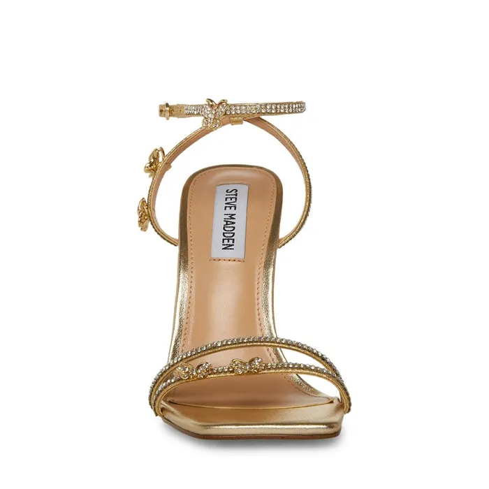 Womens Jade Gold Steve Madden Heels