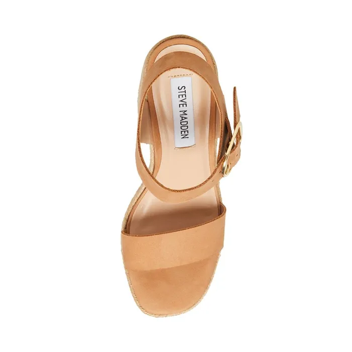 Womens Janice Tan Nubuck Steve Madden Heels