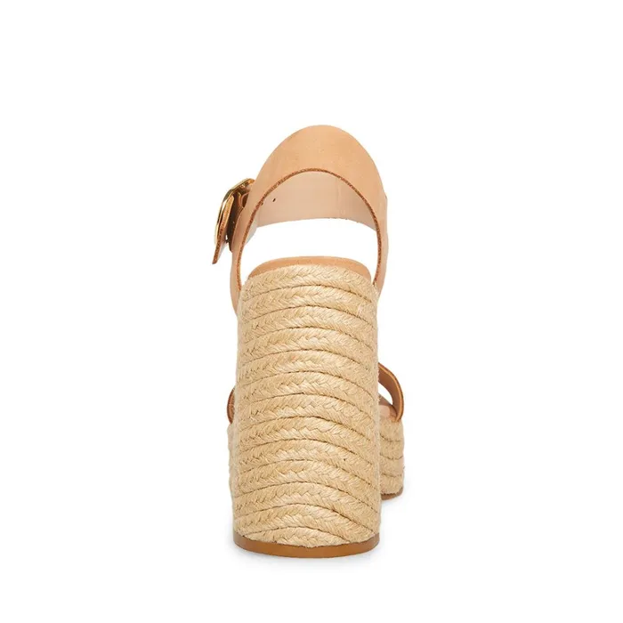 Womens Janice Tan Nubuck Steve Madden Heels