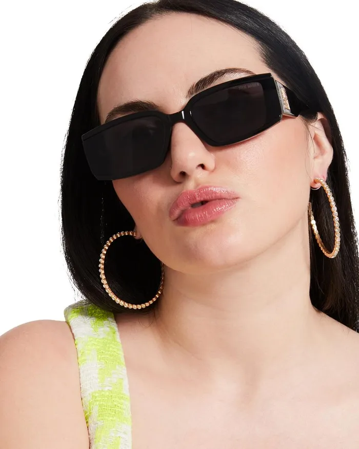 Womens Jaxon Sunglasses Black Steve Madden Sunglasses