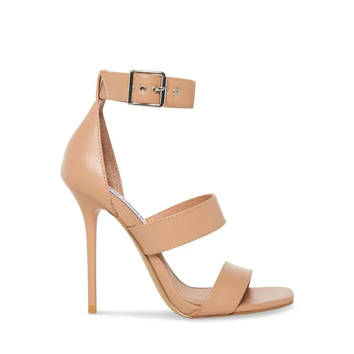 Womens Jelena Tan Leather Steve Madden Heels